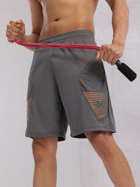 HRX by Hrithik Roshan Men Striped Training Shorts