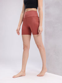 HRX by Hrithik Roshan Women Mid-Rise Rapid-Dry Yoga Shorts