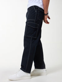 Bewakoof Men Baggy Oversized Cargo Pants