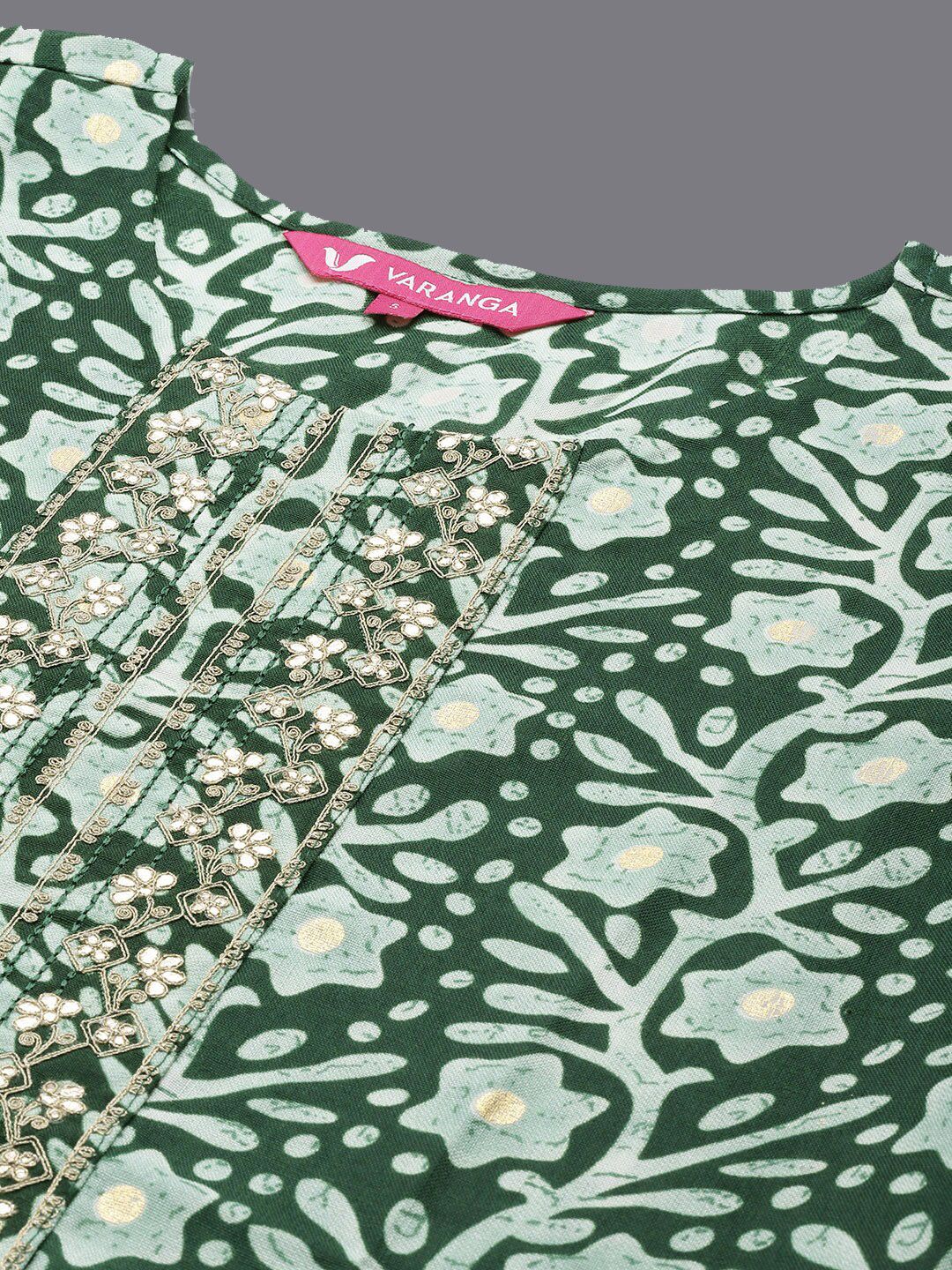 Varanga Embroidered Thread Work Kurta
