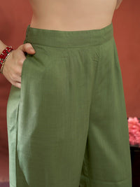Anouk Embroidered Tunic With Palazzos Co-Ords