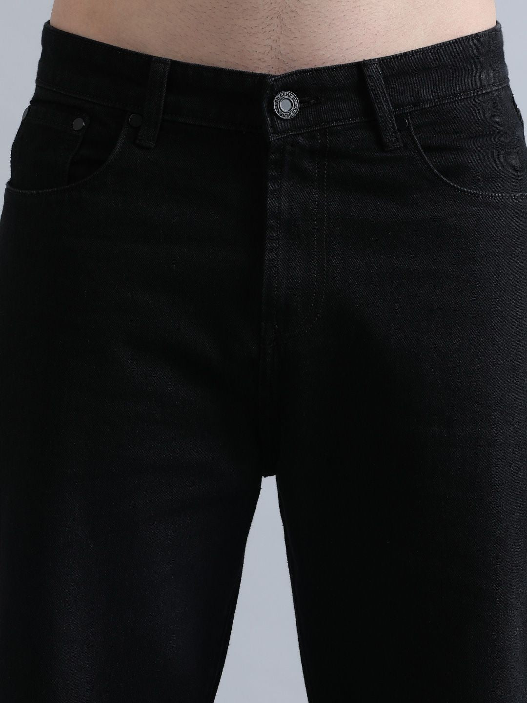 Bene Kleed Men Loose Fit Pure Cotton Printed Cropped Jeans