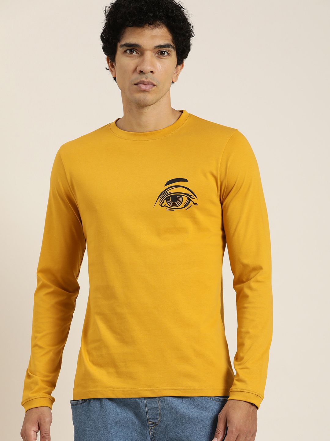 DILLINGER Men Graphic Printed Pure Cotton T-shirt