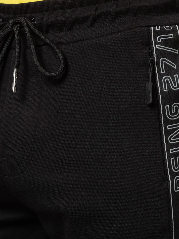 Being Human Men Printed Detail Track Pants