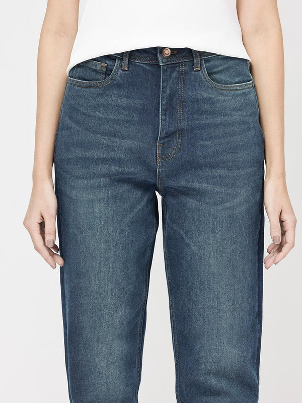 RAREISM Women Comfort Clean Look Light Fade Cotton Jeans