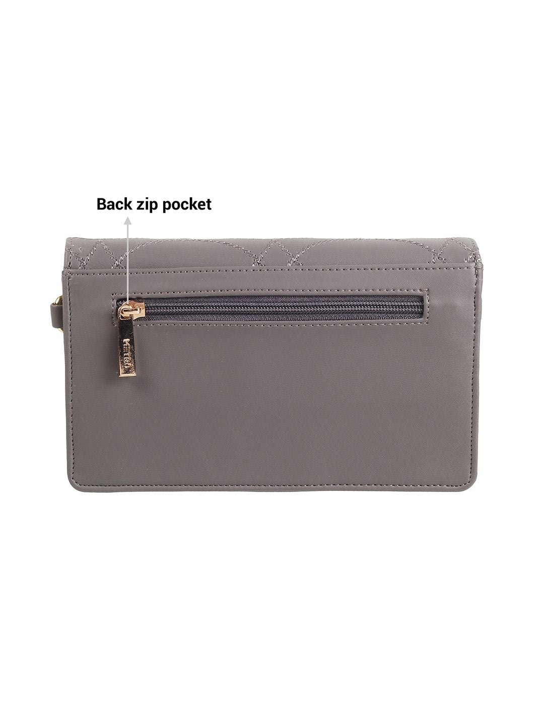 Metro Women Solid Sling Bag
