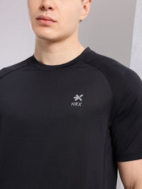 HRX by Hrithik Roshan Brand Logo Rapid-dry Training T-shirt