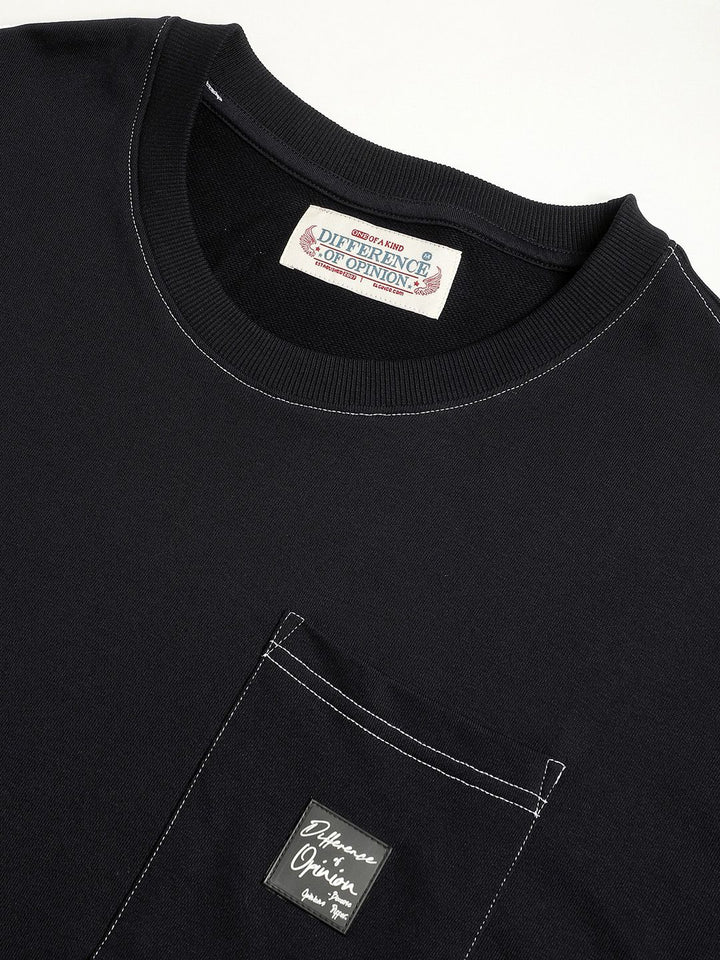 Difference of Opinion Men Oversized Drop Shoulder Ultra Soft Drapey Cotton T-Shirt