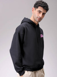 The Indian Garage Co Men Printed Hooded Sweatshirt