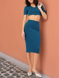 DressBerry Street Smart Styles Textured Co-Ords