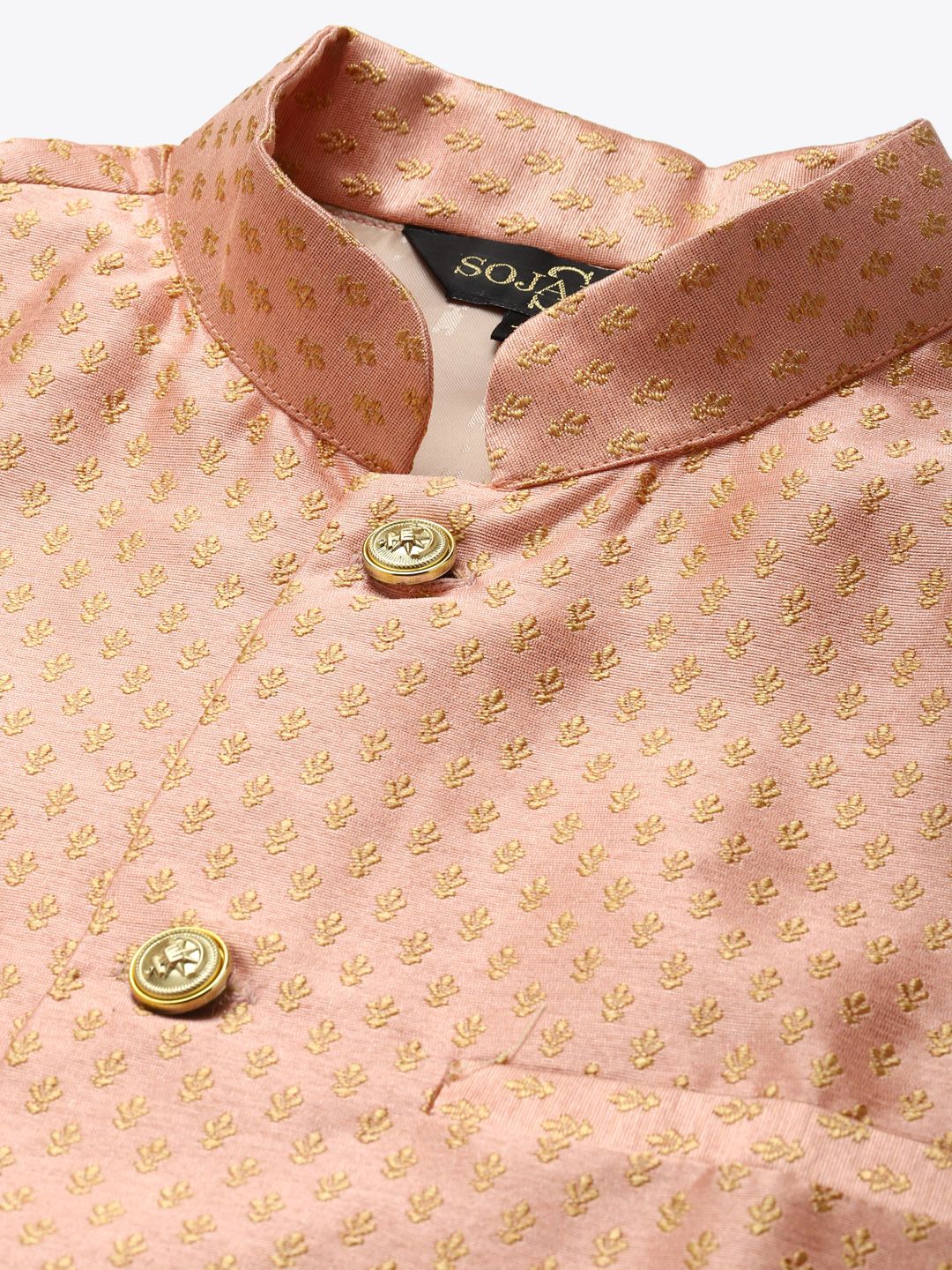 SOJANYA Men Teal Kurta with Churidar