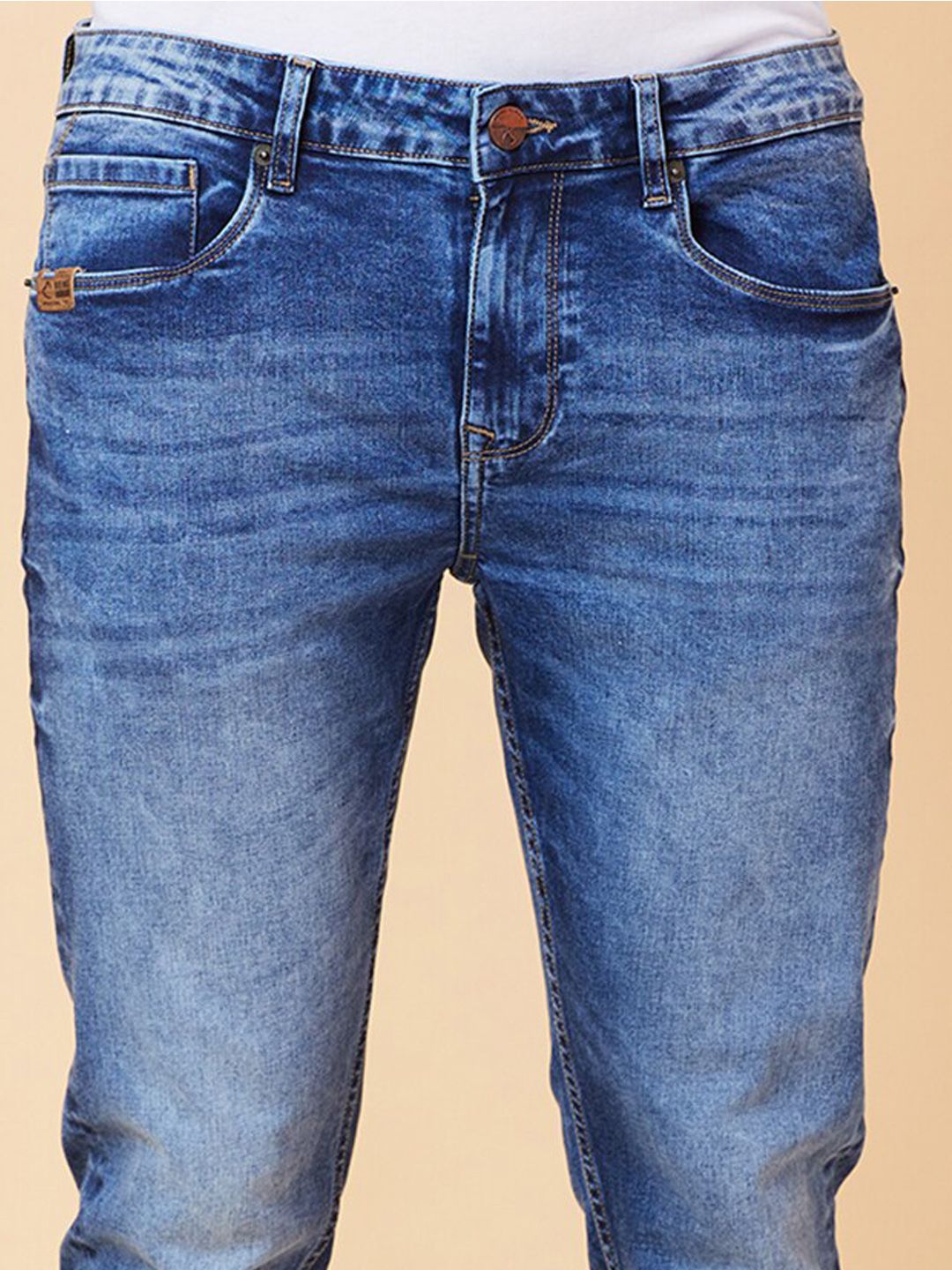 Being Human Men Slim Fit Heavy Fade Jeans