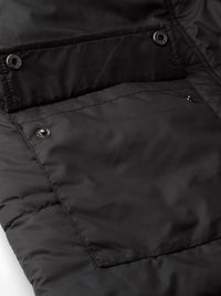 DressBerry Women Black Solid Longline Parka Jacket