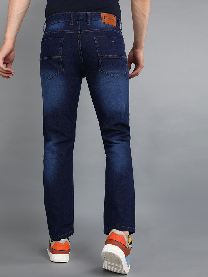 Urbano Fashion Men Light Fade Clean Look Stretchable Jeans