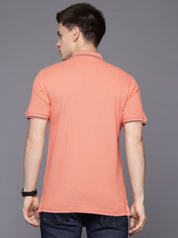 Raymond Men Polo Collar Pure Cotton T-shirt