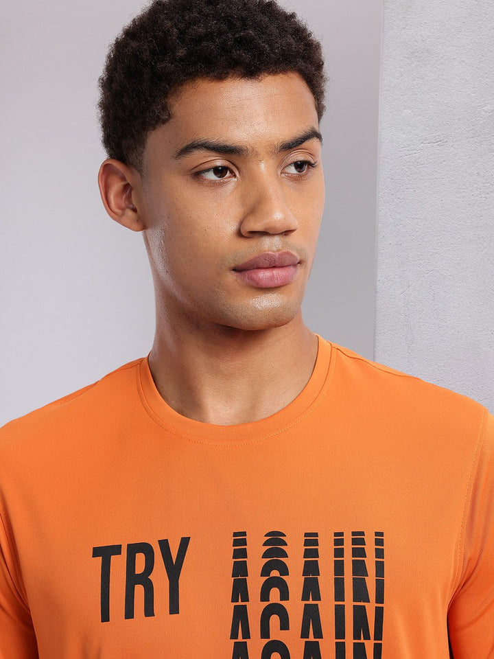 HRX by Hrithik Roshan Typography Printed Training T-Shirt