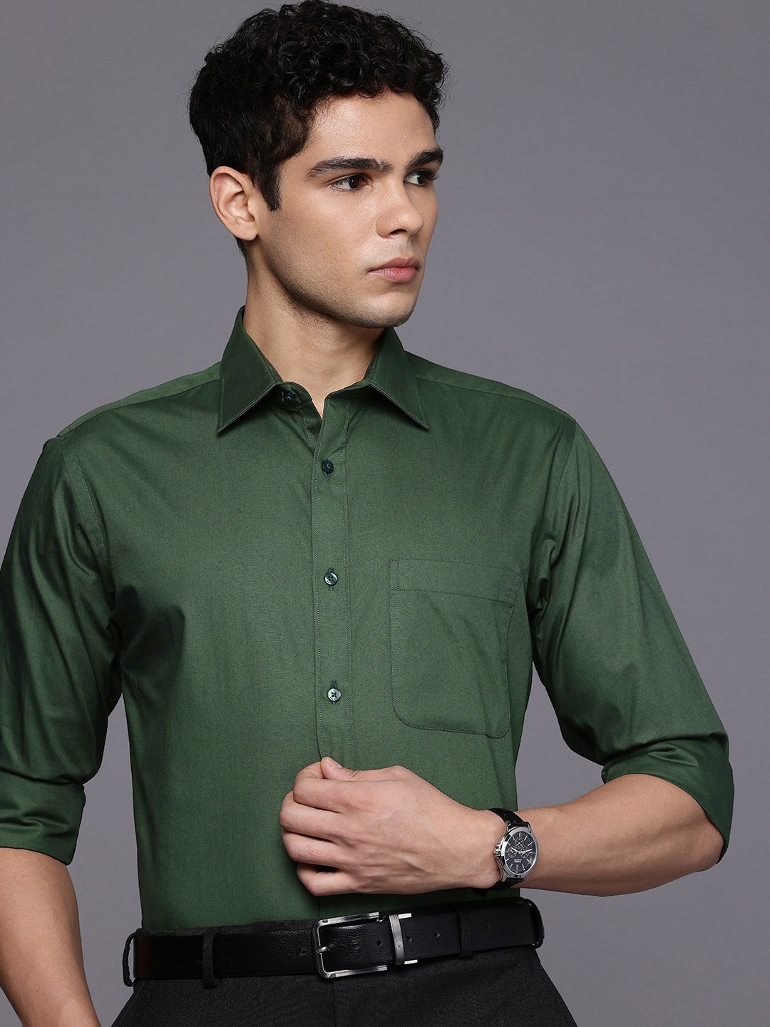 Raymond Slim Fit Pure Cotton Formal Shirt