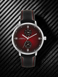 French Connection Men Printed Dial & Leather Straps Analogue Watch FCN066MBL