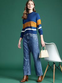 DressBerry Colorblocked Pullover