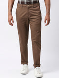 Thomas Scott Men Mid-Rise Classic Slim Fit Trousers