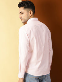Thomas Scott Smart Slim Fit Vertical Stripes Pure Cotton Casual Shirt