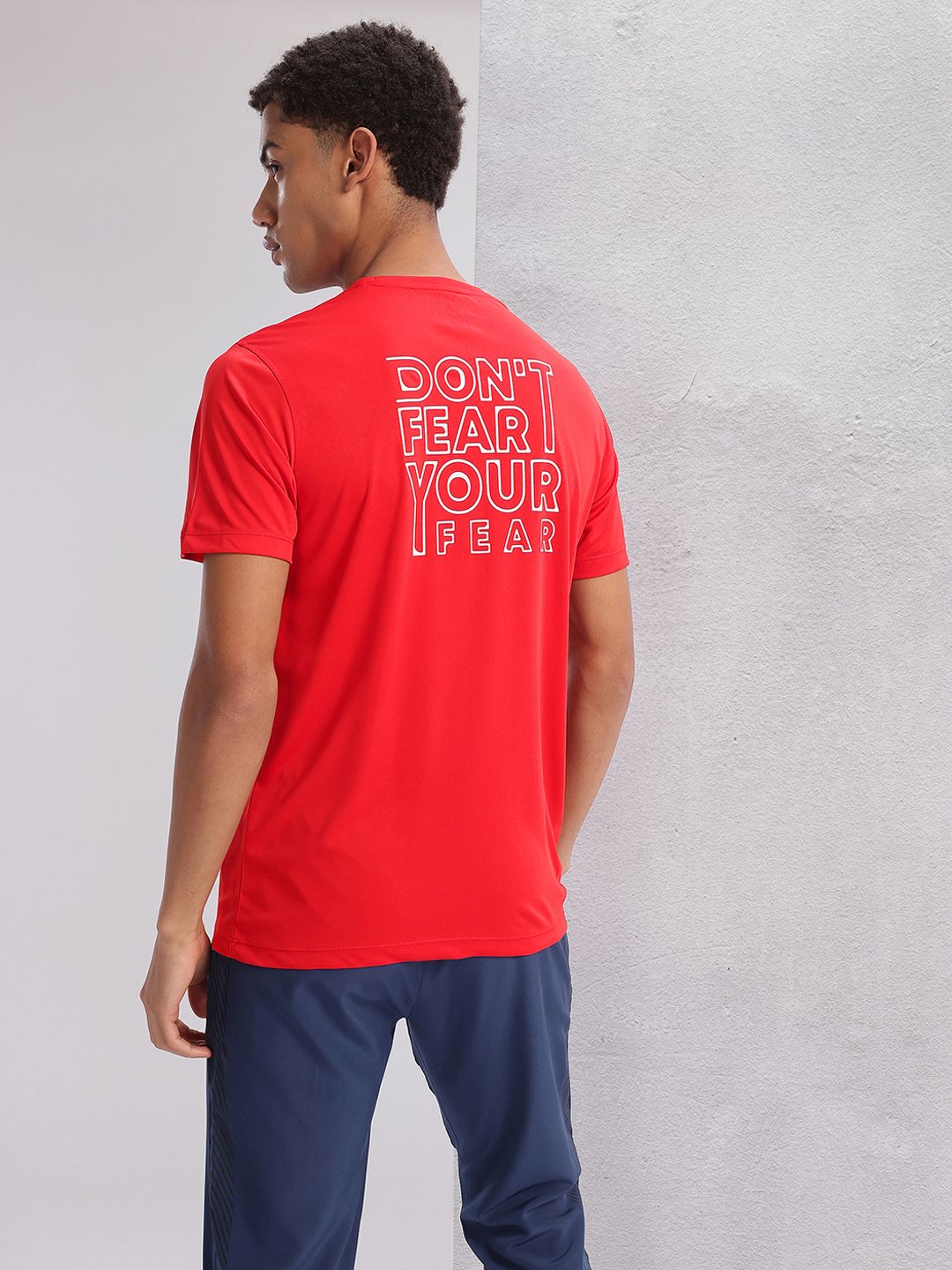 HRX by Hrithik Roshan Printed Rapid-Dry Training T-shirt