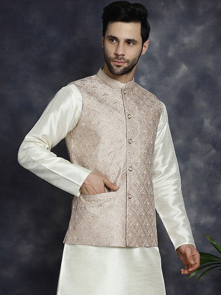 Jompers Embroidered Nehru Jackets