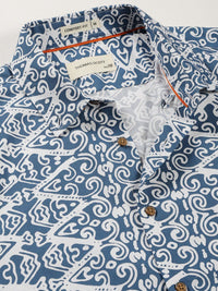 Thomas Scott Comfort Fit Floral Opaque Printed Casual Shirt