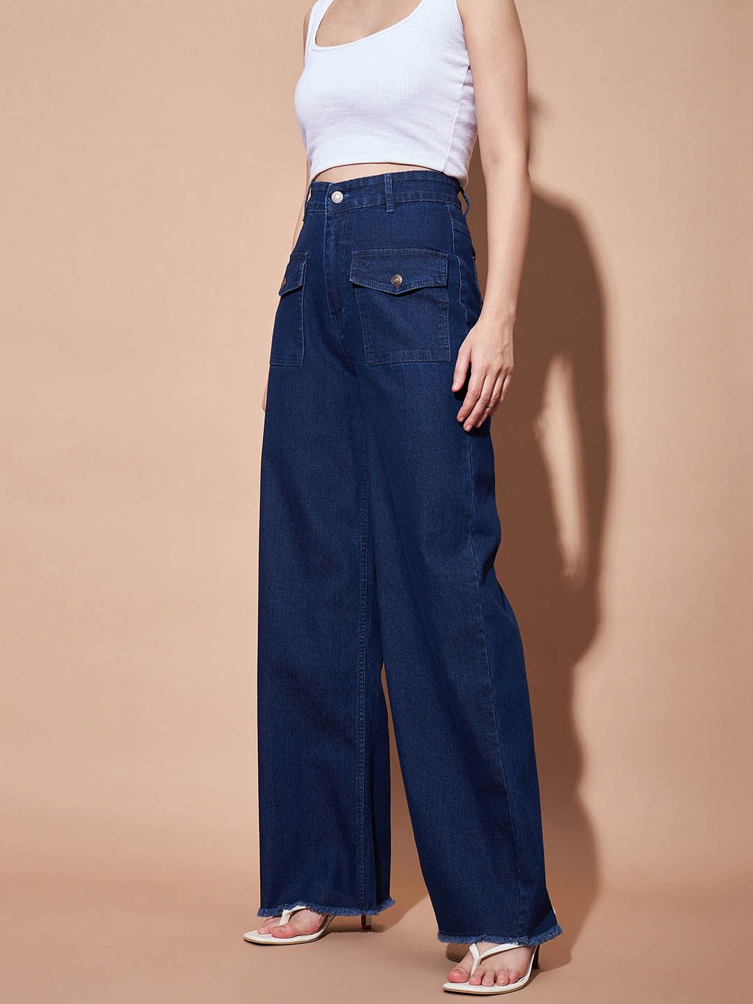 SASSAFRAS BASICS Women Clean Look No Fade High-Rise Jeans