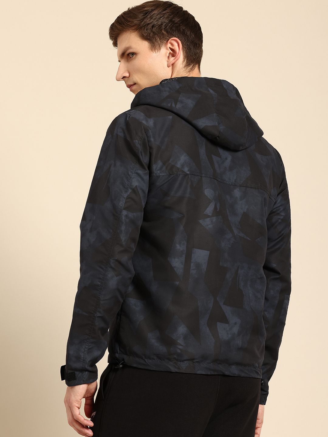 Being Human Abstract Printed Jacket
