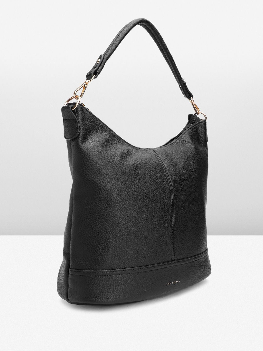 Lino Perros Textured Structured Shoulder Bag