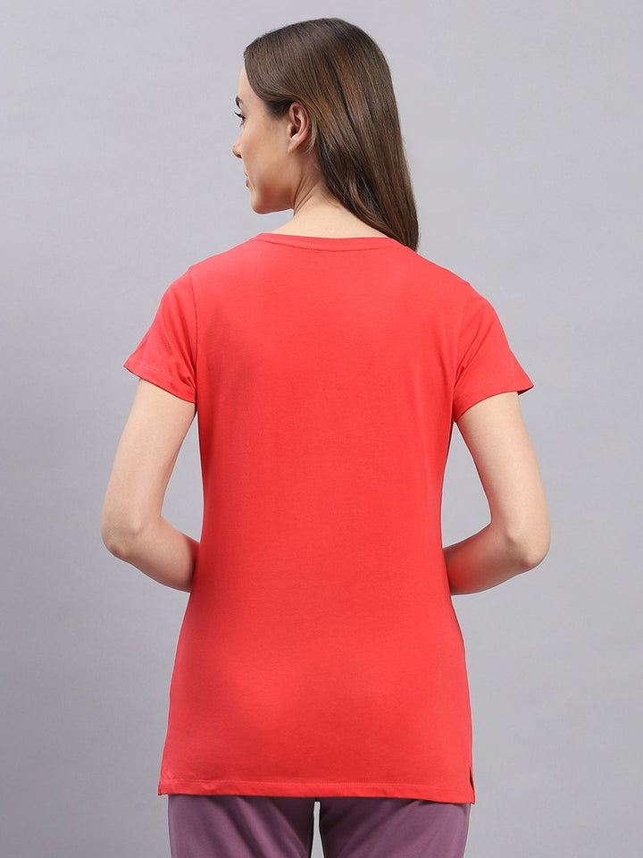 Monte Carlo Pack Of 2 Typography Printed Cotton Top