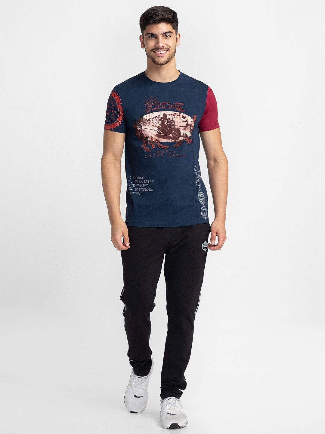 Being Human Graphic Printed T-shirt