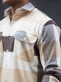 Powerlook Men Checked Casual Shirt