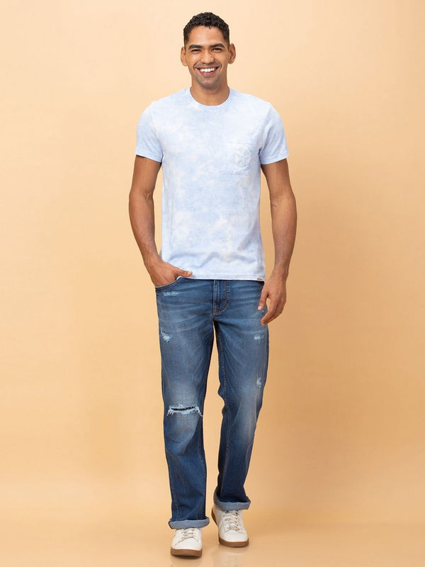 Being Human Men Dyed Pockets T-shirt
