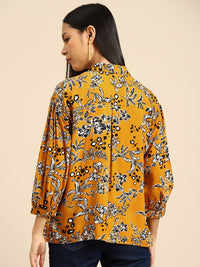 all about you Floral Printed Casual Shirt