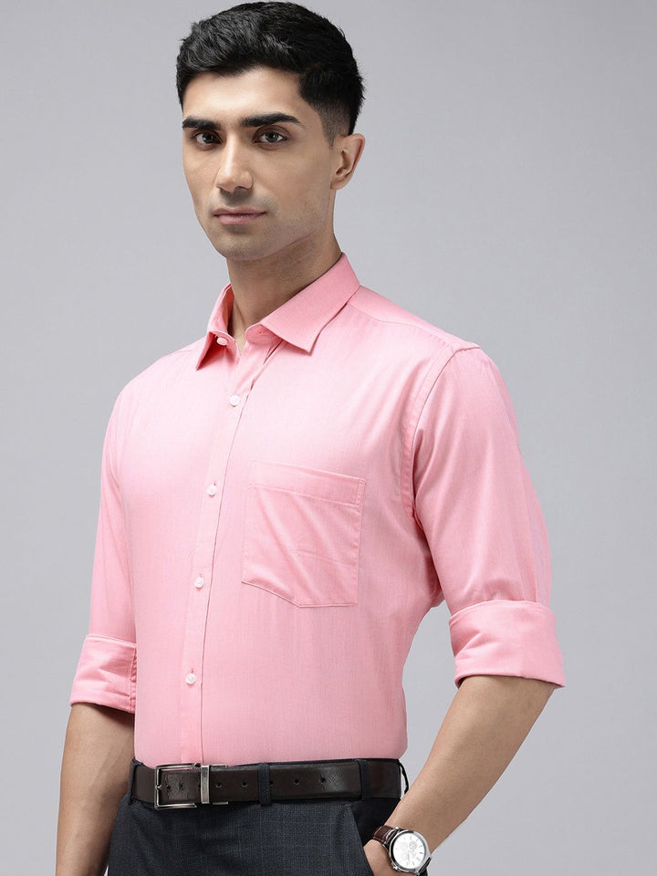 Park Avenue Slim Fit Textured Pure Cotton Formal Shirt