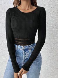 DressBerry Women Round Neck Fitted Crop Top