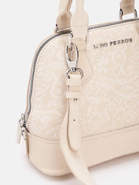 Lino Perros Women Floral Textured Structured Handheld Bag