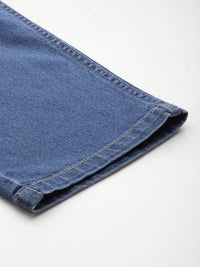 DressBerry Women Boyfriend Fit High-Rise Light Fade Stretchable Jeans