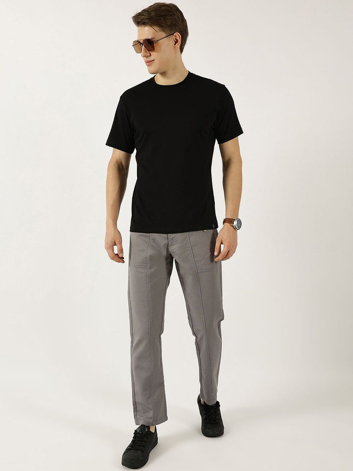 Thomas Scott Men Smart Easy Wash Cargos Trousers