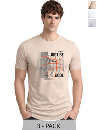 ADRO Men 3 Printed T-shirt