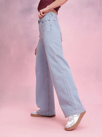 DressBerry Women Wide Leg Jeans