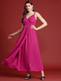 all about you Slit Maxi A-Line Dress