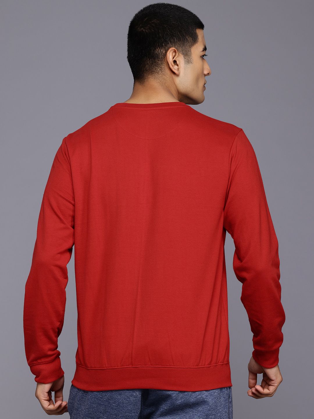HRX by Hrithik Roshan Typography  Print Training Sweatshirt