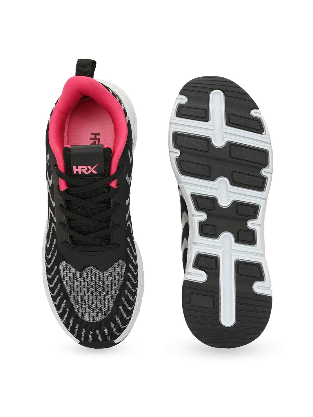 HRX by Hrithik Roshan Women Black Memory Foam Technology Running Shoes