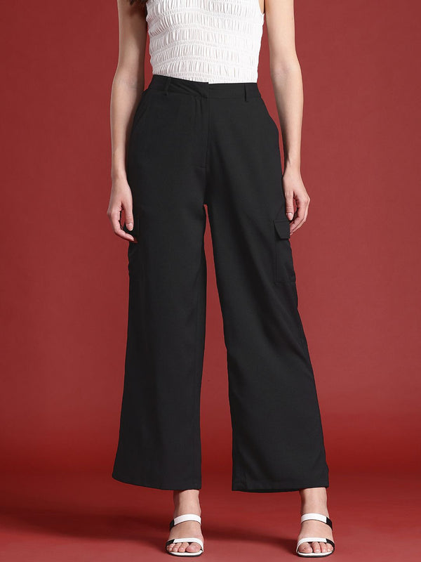 all about you Women Cargo Pockets Trousers
