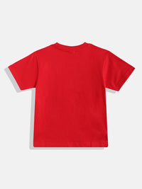 Moms Love Boys Snoopy Printed T-shirt with Trousers