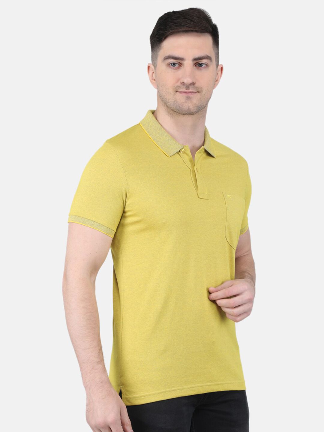 Monte Carlo Polo Collar Knitted T-Shirt