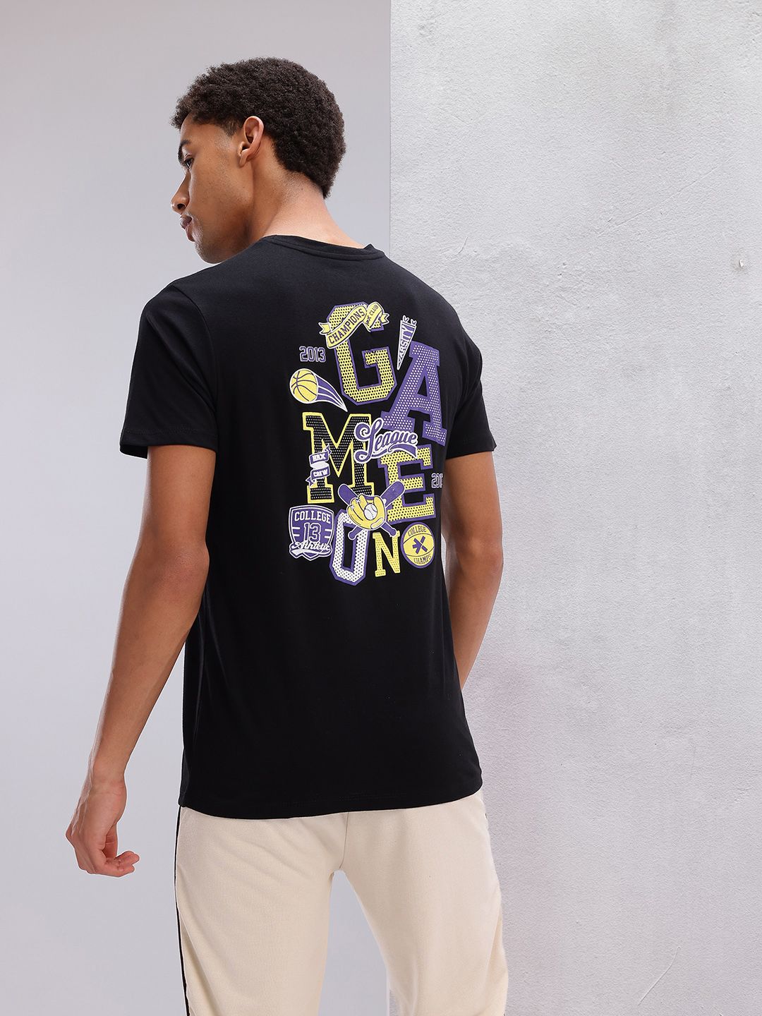 HRX by Hrithik Roshan Typography Print Regular Fit Lifestyle T-shirt
